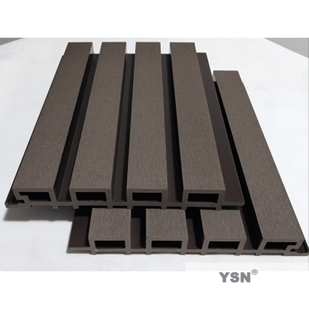 Waterproof Integrated Factory price exterior wood plastic composite WPC wall cladding panel