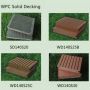 WPC wood plastic composite hollow decking wall panel