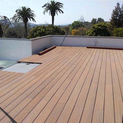 Low maintainace outdoor water-prood composite deck | pwc decking