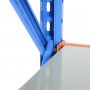 Easy-install height adjustable 5 layers metal storage shelf rack 4 buyers
